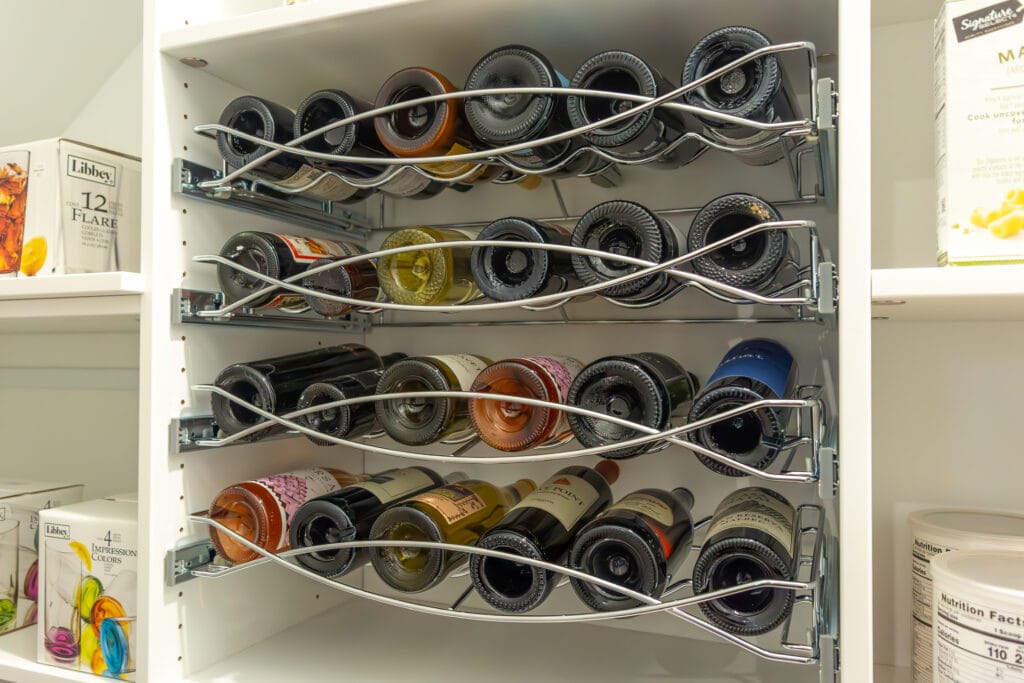 wine bottle rack shelves