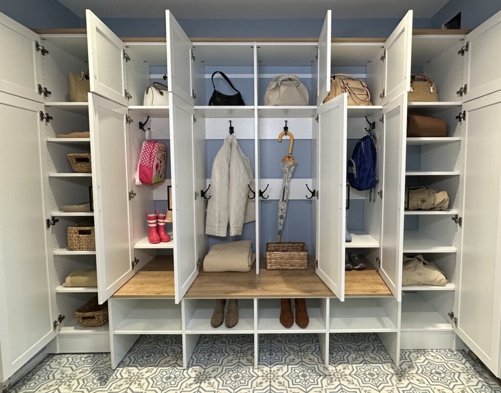 mudroom cabinets